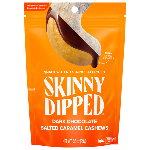 Skinny Dipped Dark Chocolate Salted Caramel Cashews