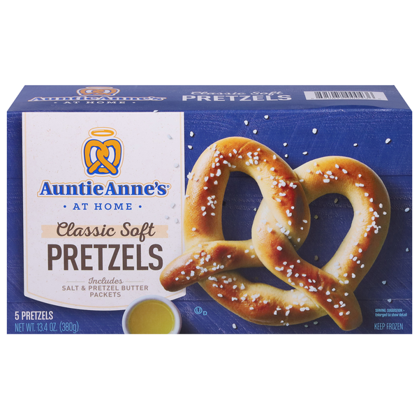Auntie Anne's Soft Pretzels - 5 ct Frozen