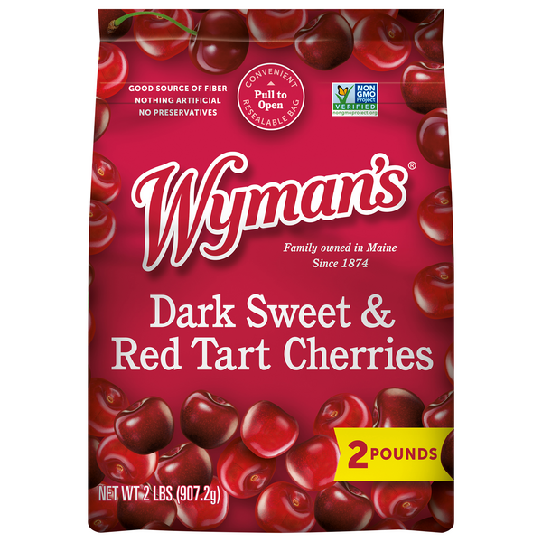 Wyman's Dark Sweet & Red Tart Cherries Frozen