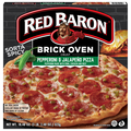 Red Baron Brick Oven Crust Pepperoni & Jalapeno Pizza Frozen