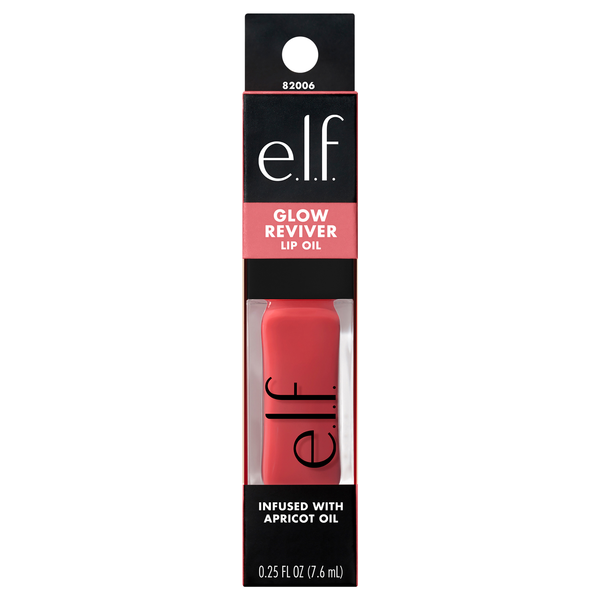 e.l.f. Glow Reviver Lip Oil Rose Envy 82006
