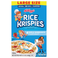 Kellogg's Rice Krispies Toasted Rice Cereal Large Size