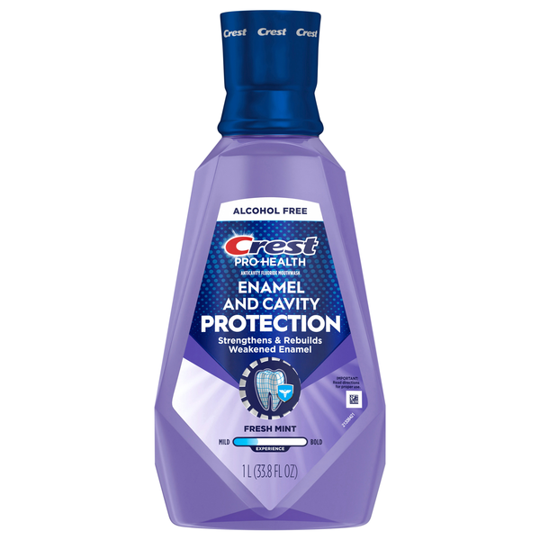 Crest Pro-Health Alcohol Free Advanced Enamel Care Mouthwash