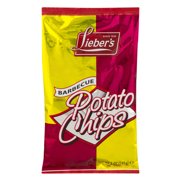 Lieber's Barbecue Flavored Potato Chips