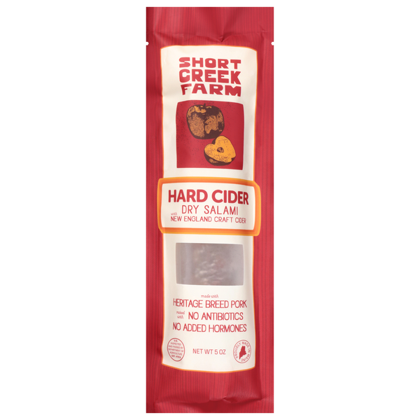 Short Creek Farm Hard Cider Dry Salami