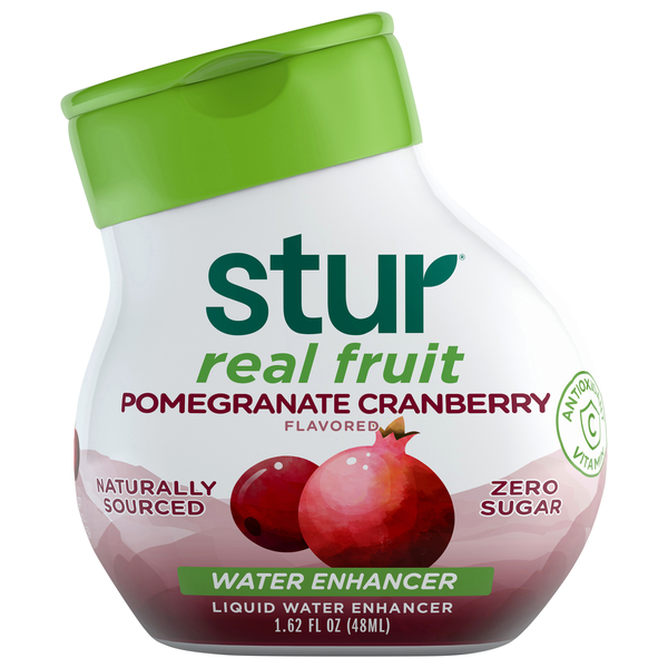 Stur Liquid Water Enhancer Purely Pomegranate Cranberry All Natural