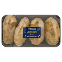 Food Lion Russet Potatoes Premium Baking - 4 ct