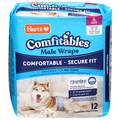 Hartz Comfitables Comfortable Disposable Male Wraps L 30-85 lbs
