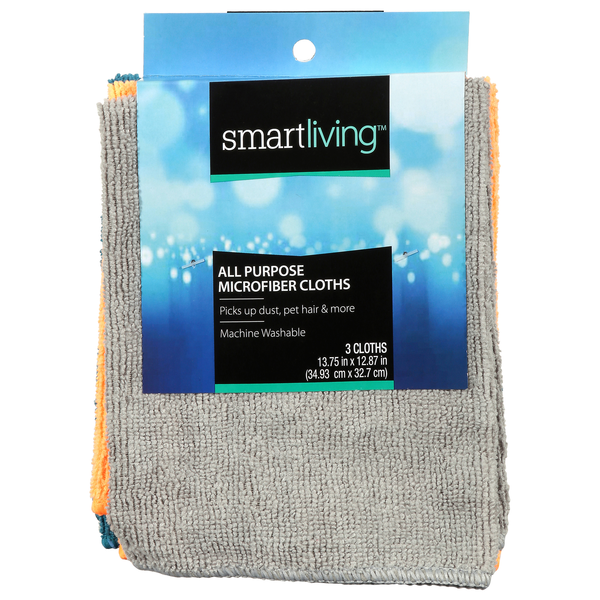 Smart Living All Purpose Microfiber Cloths