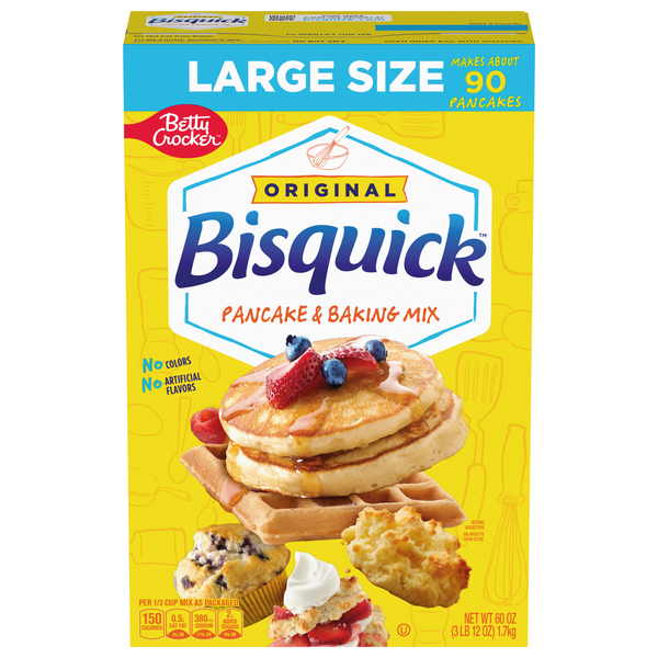 Bisquick Original Pancake & Baking Mix Large Size