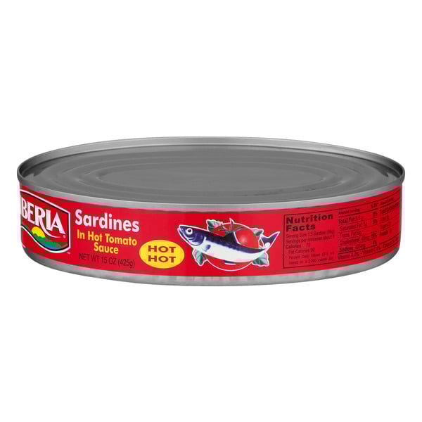 Save on Iberia Sardines in Hot Tomato Sauce Order Online Delivery