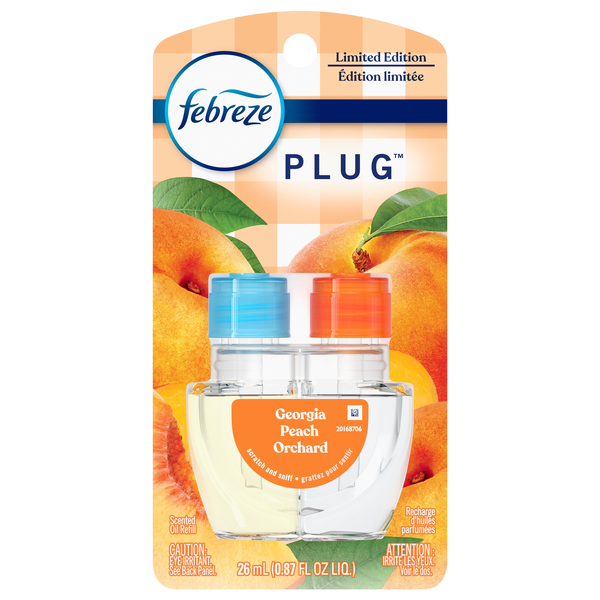 Save on Febreze PLUG Peach Orchard Scented Oil Refill Order