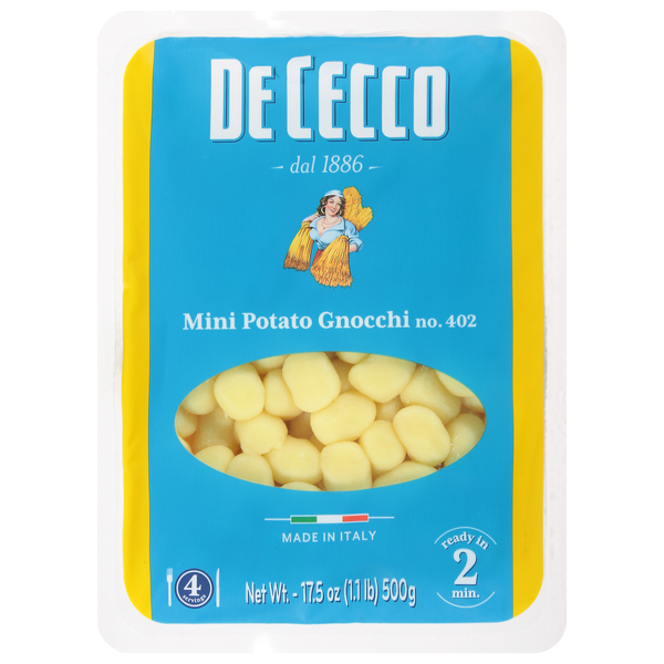 Save on De Cecco Gnocchi Pasta Potato Mini No. 402 Order Online