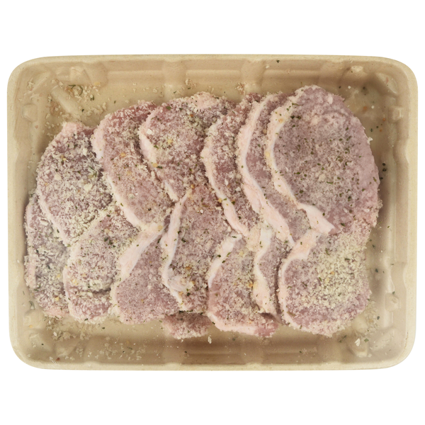 Hannaford Breaded Parmesan Pork Cutlets