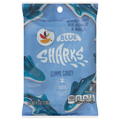 Giant Blue Raspberry & Vanilla Blue Sharks Gummi Candy