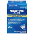 CareOne 2 mg Ice Mint Flavor Nicotine Gum