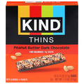 KIND Thins Gluten Free Peanut Butter Dark Chocolate Bars - 10 ct