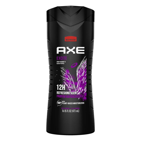Save on AXE Excite Body Wash Clean + Energized Crisp Coconut & Black