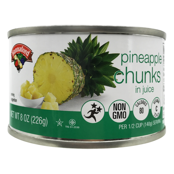 Hannaford Pineapple Chunks in Juice