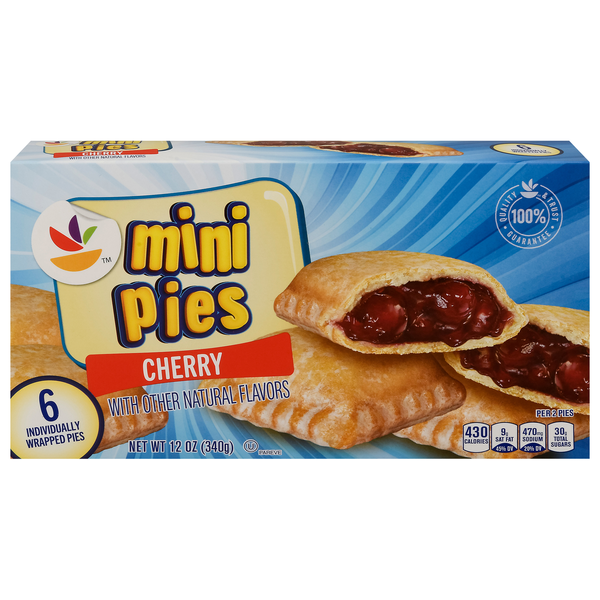 Our Brand Mini Cherry Pies - 6 ct