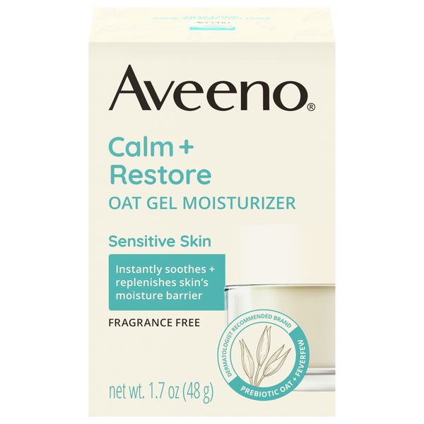 Aveeno Calm + Restore Oat Gel Moisturizer Fragrance Free