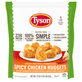 Tyson Fully Cooked High Protein Unbreaded Spicy Chicken Nuggets Frozen