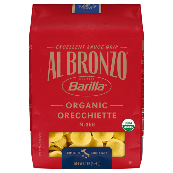 Barilla Al Bronzo Organic Orecchiette Pasta