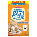 Kellogg's Frosted Mini Wheats Original High Fiber Whole Grain Cereal Giant