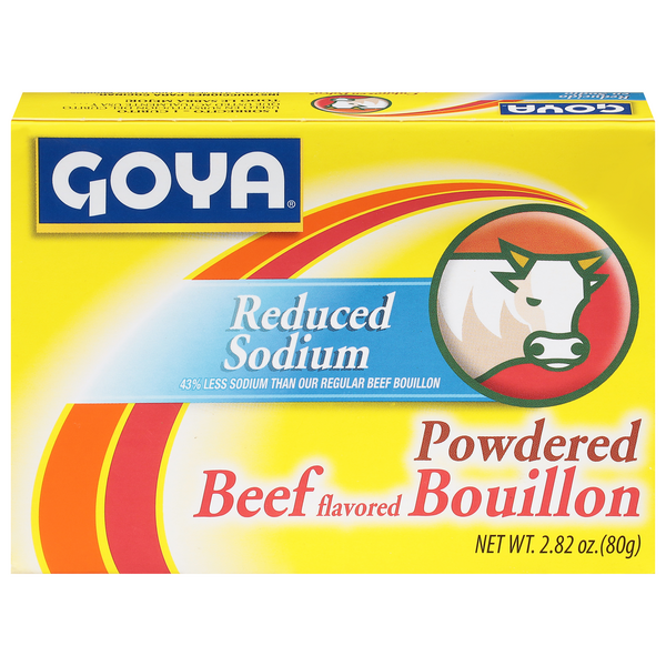 Goya Reduced Sodium Beef Flavored Powdered Bouillon
