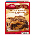 Betty Crocker Delights Peanut Butter Cookie Brownie Bars Mix