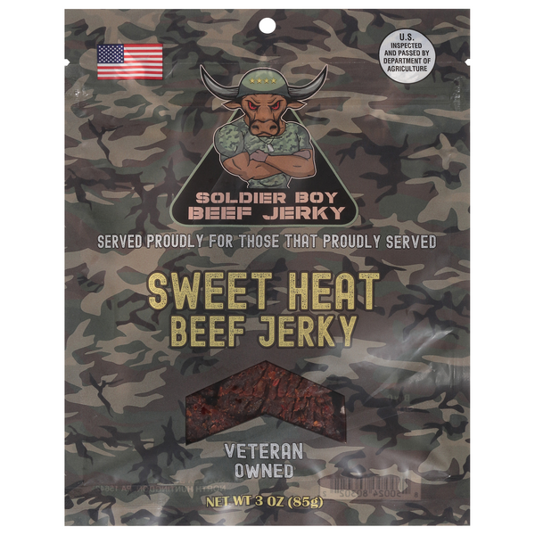Save on Soldier Boy Beef Jerky Sweet Heat Order Online Delivery GIANT