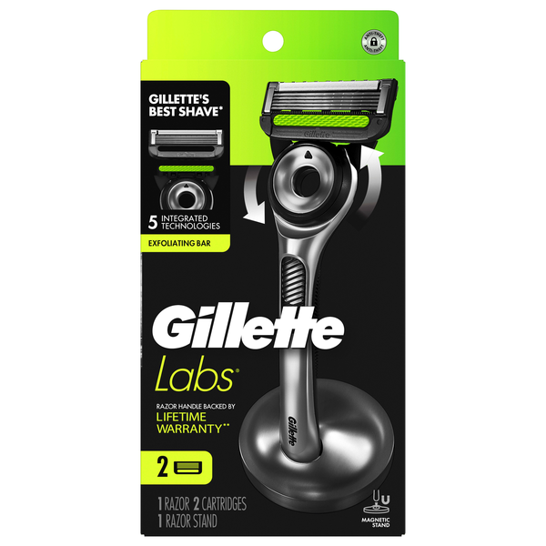 脱毛・除毛 GilletteLabs Razer Limited Edition RAZER + Gillette Labs Exfoliating Bar Razor + 1 Razor Blade