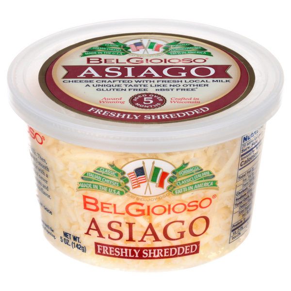 Save on BelGioioso Asiago Cheese Shredded Order Online Delivery Giant