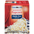 Food Lion Kettle Corn Microwave Popcorn - 12 ct
