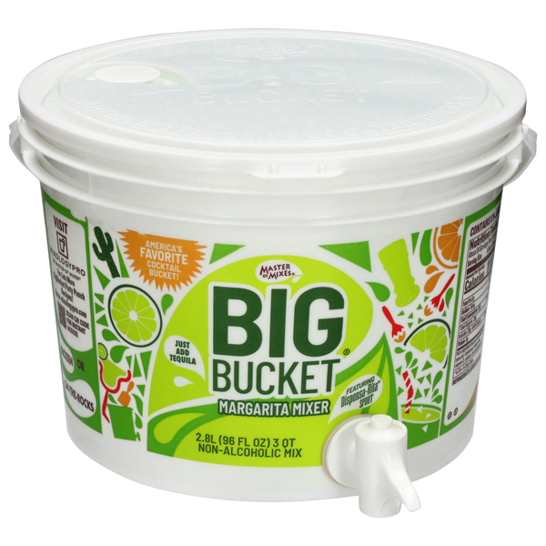 Master of Mixes Big Bucket Margarita Mixer Non-Alcoholic