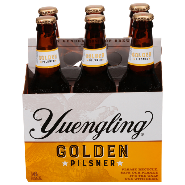 Save on Yuengling Golden Pilsner Beer 6 pk Order Online Delivery GIANT