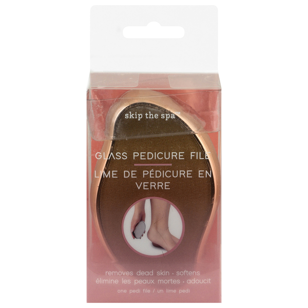 Skip the Spa Glass Pedicure File