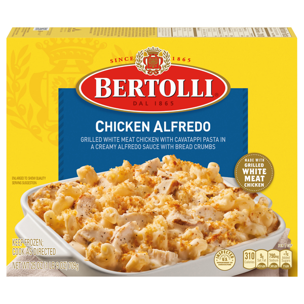 Bertolli Chicken Alfredo Frozen Meal