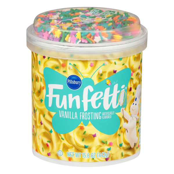 Save on Pillsbury Funfetti Frosting Vanilla Order Online Delivery GIANT