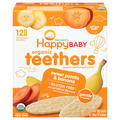 Happy Baby Organics Sweet Potato & Banana Teething Wafers - 12 ct
