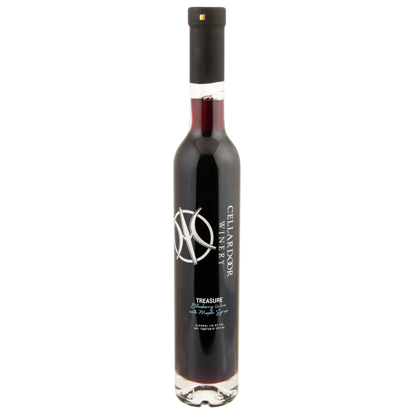 Cellardoor Winery Treasure Blueberry Wine with Maple Syrup