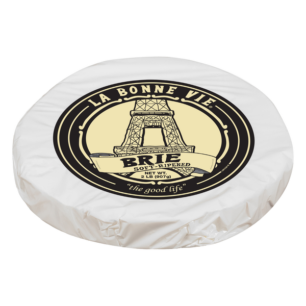 La Bonne Vie Soft Ripened Brie Cheese Wheel