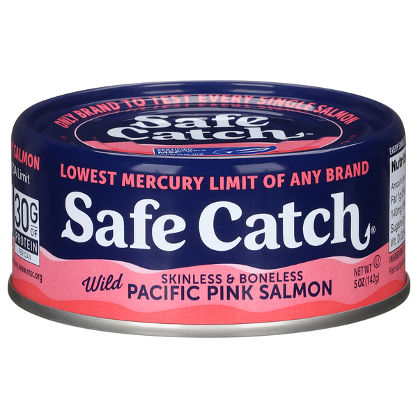 Safe Catch Wild Skinless & Boneless Pacific Pink Salmon