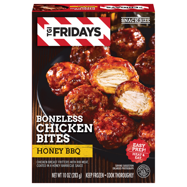 TGI Fridays Honey BBQ Boneless Chicken Bites Frozen