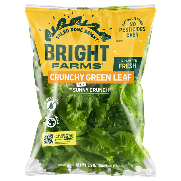 BrightFarms Crunchy Green Leaf aka Sunny Crunch Lettuce