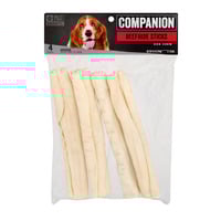 Companion Beefhide Sticks Dog Chews 8 Inch - 4 ct