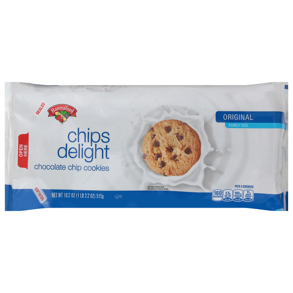 Hannaford Chips Delight Original Chocolate Chip Cookies