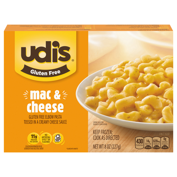 Udi's Gluten Free Mac & Cheese Frozen Meal