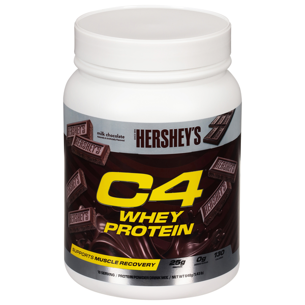 Cellucor C4 Hershey's Milk Chocolate Whey Protein Powder