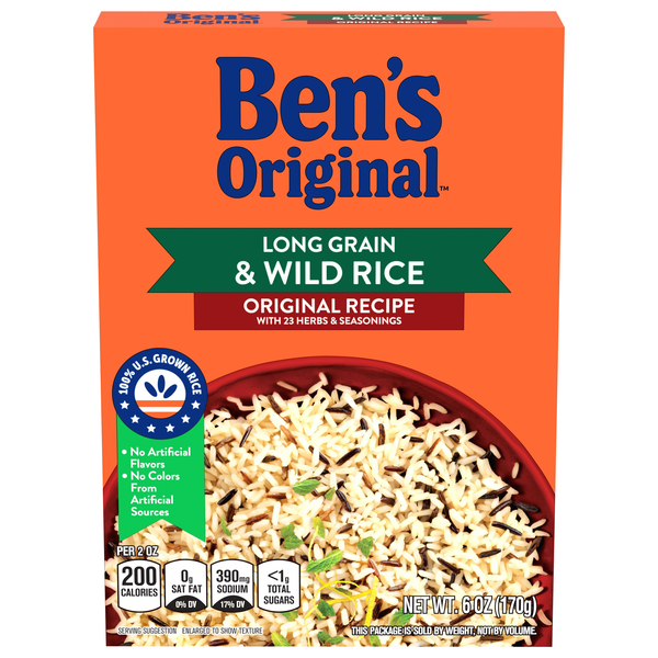 Ben's Original Original Recipe Long Grain & Wild Rice